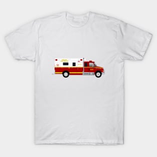 Hialeah Fire Rescue Ambulance T-Shirt